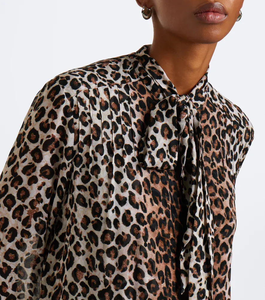 Dorothee Schumacher Wild At Heart georgette blouse | Thumbnail 6 Dorothee Schumacher Wild At Heart georgette blouse | Thumbnail 6