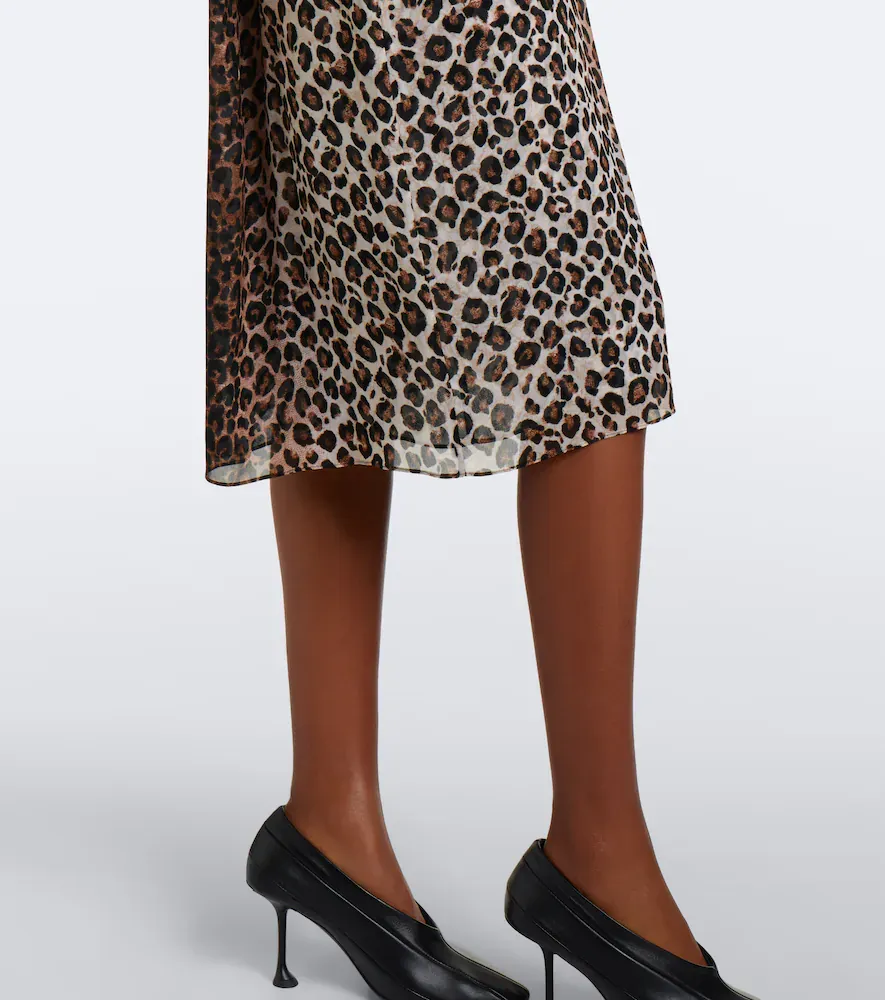 Dorothee Schumacher Wild At Heart georgette midi skirt | Thumbnail 5 Dorothee Schumacher Wild At Heart georgette midi skirt | Thumbnail 5