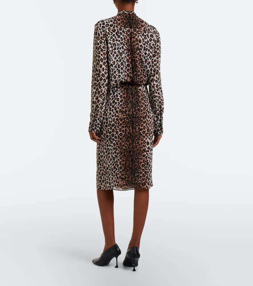 Dorothee Schumacher Wild At Heart georgette midi skirt | Thumbnail 6 Dorothee Schumacher Wild At Heart georgette midi skirt | Thumbnail 6