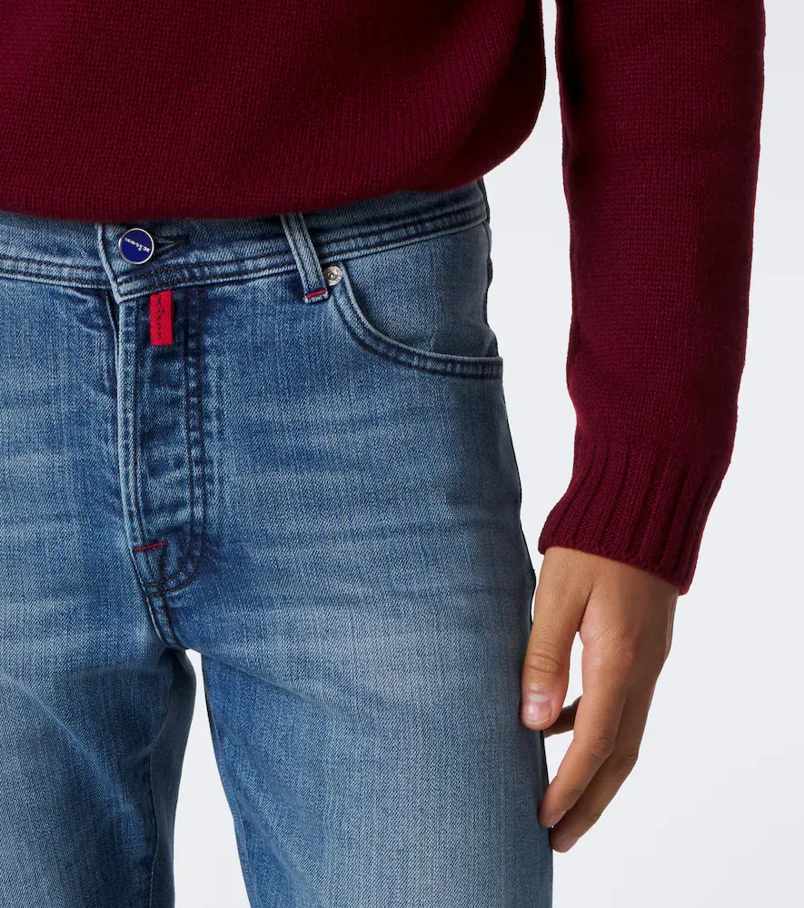 Kiton Faded slim jeans | Thumbnail 5 Kiton Faded slim jeans | Thumbnail 5