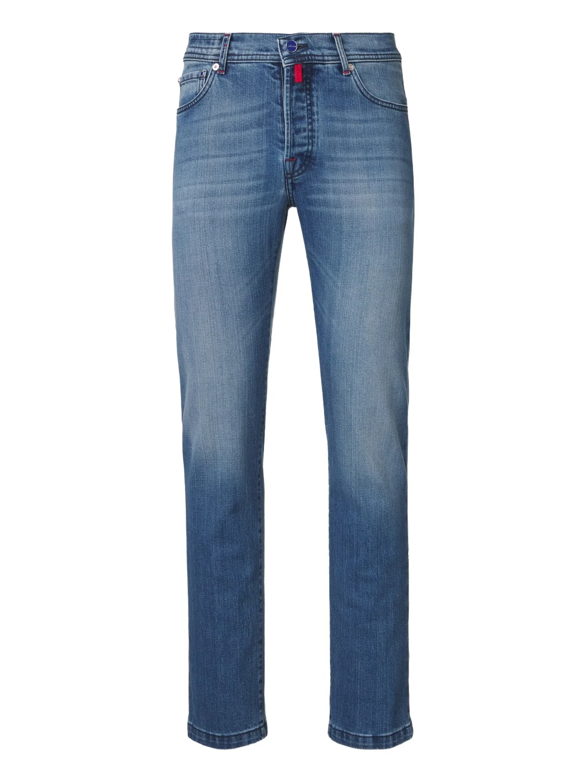 Kiton Faded slim jeans