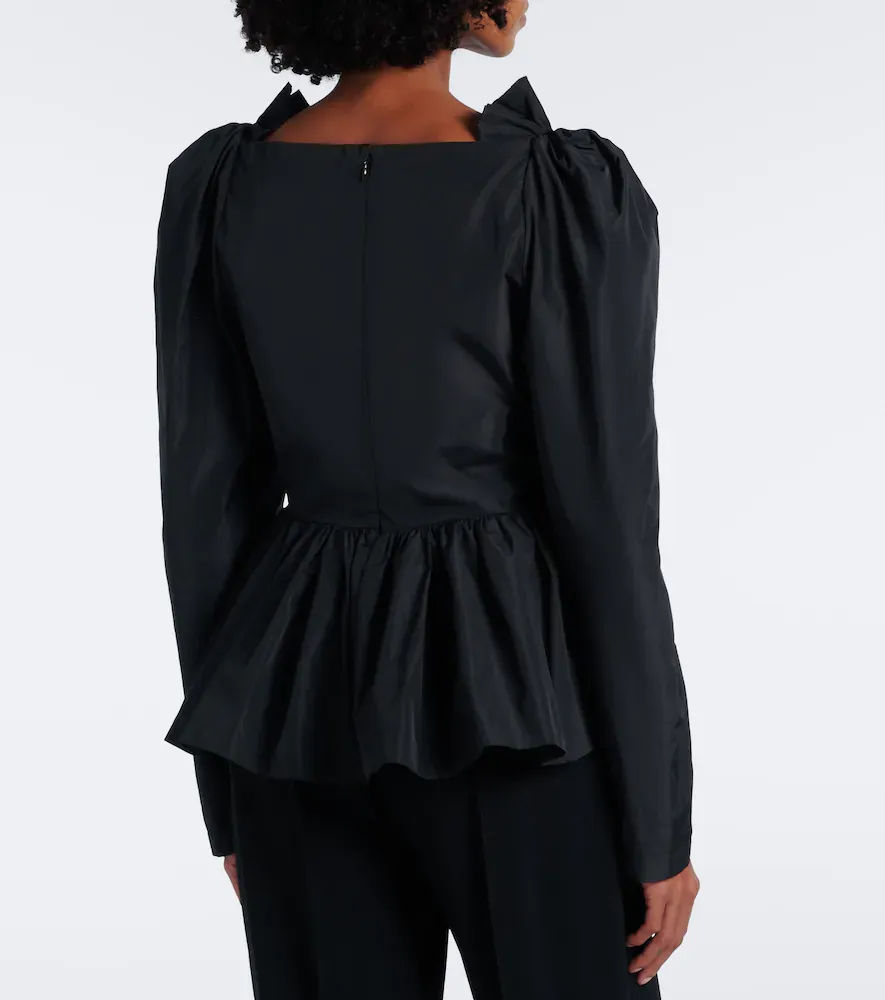 Stella McCartney Peplum taffeta top | Thumbnail 2