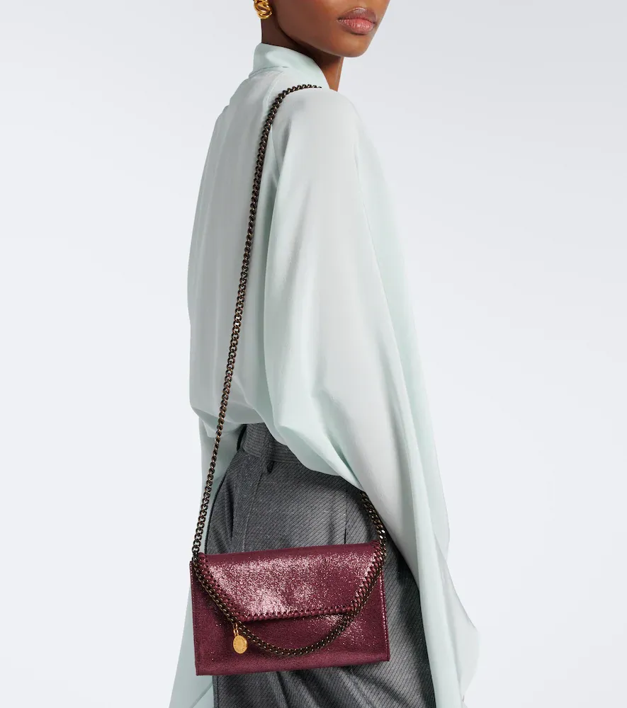 Stella McCartney Falabella Mini crossbody bag | Thumbnail 4 Stella McCartney Falabella Mini crossbody bag | Thumbnail 4