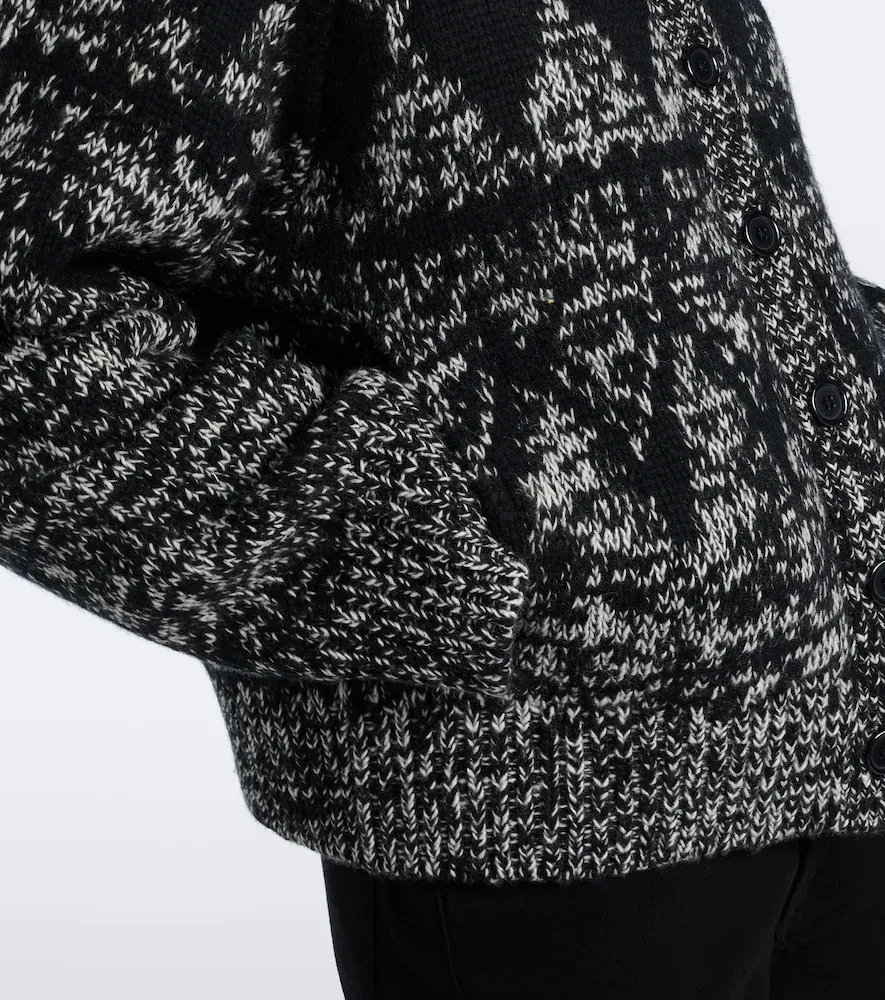Vince Fair Isle wool-blend cardigan | Thumbnail 5