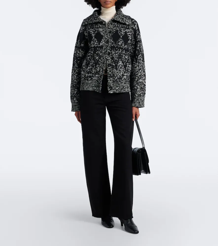 Vince Fair Isle wool-blend cardigan | Thumbnail 6