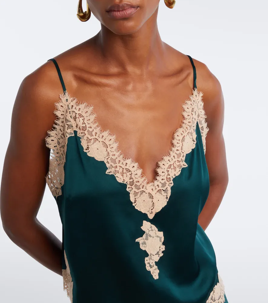 DÔEN Dôen Kira lace-trimmed silk satin camisole | Thumbnail 4 DÔEN Dôen Kira lace-trimmed silk satin camisole | Thumbnail 4