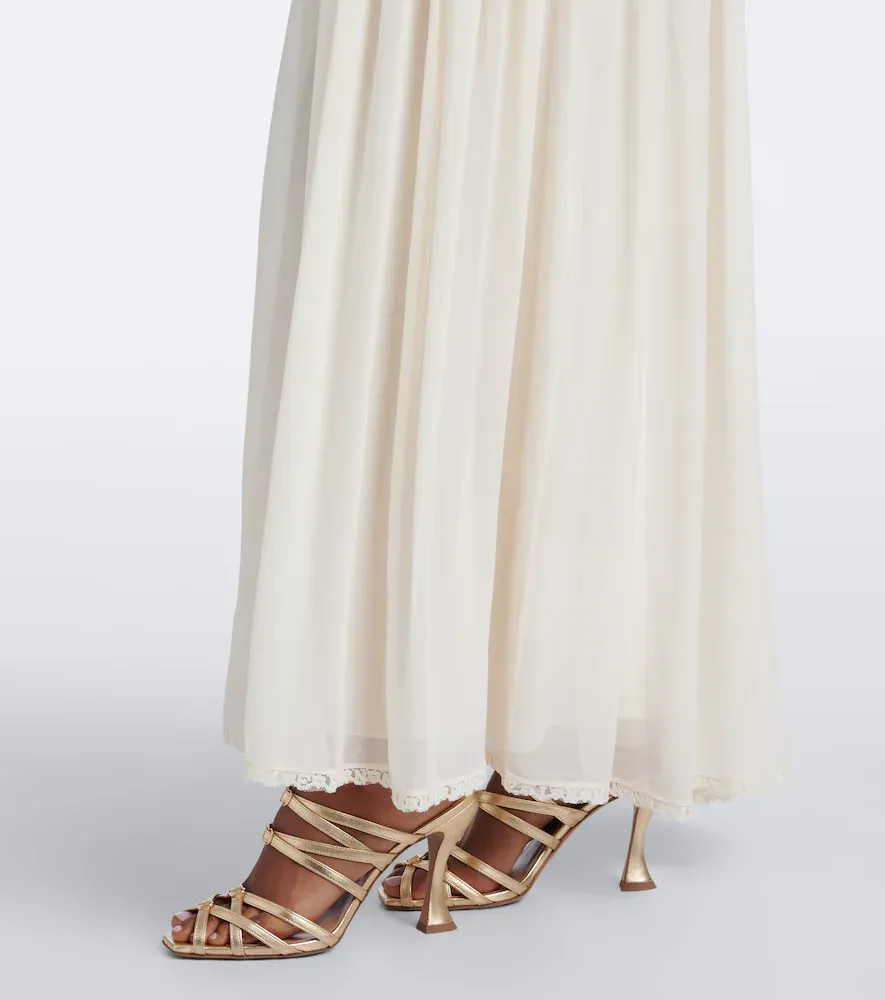 Zimmermann Fairlight lace-trimmed halterneck maxi dress | Thumbnail 4 Zimmermann Fairlight lace-trimmed halterneck maxi dress | Thumbnail 4
