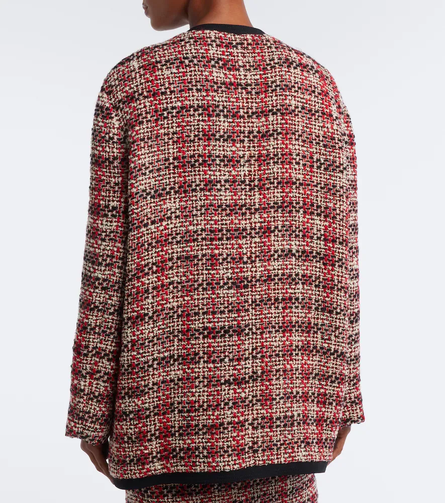 Versace Medusa wool-blend tweed jacket | Thumbnail 4