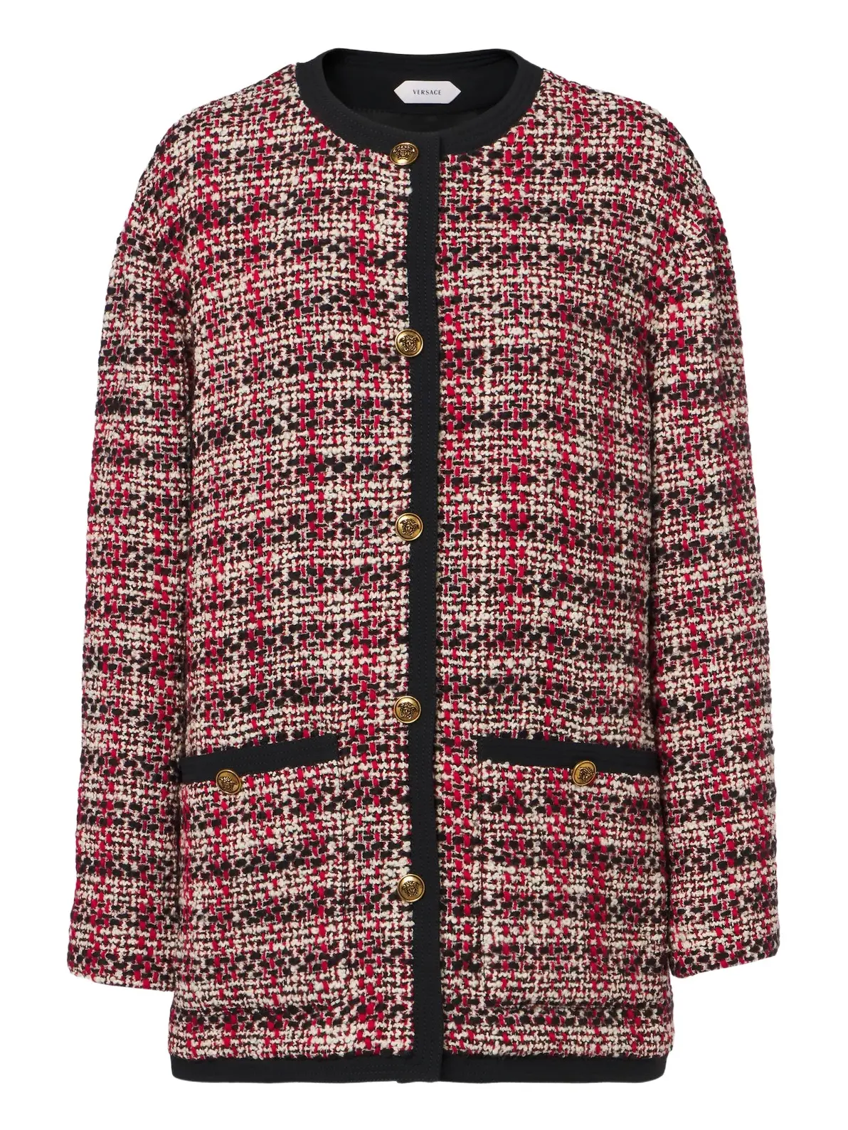 Medusa wool-blend tweed jacket Medusa wool-blend tweed jacket