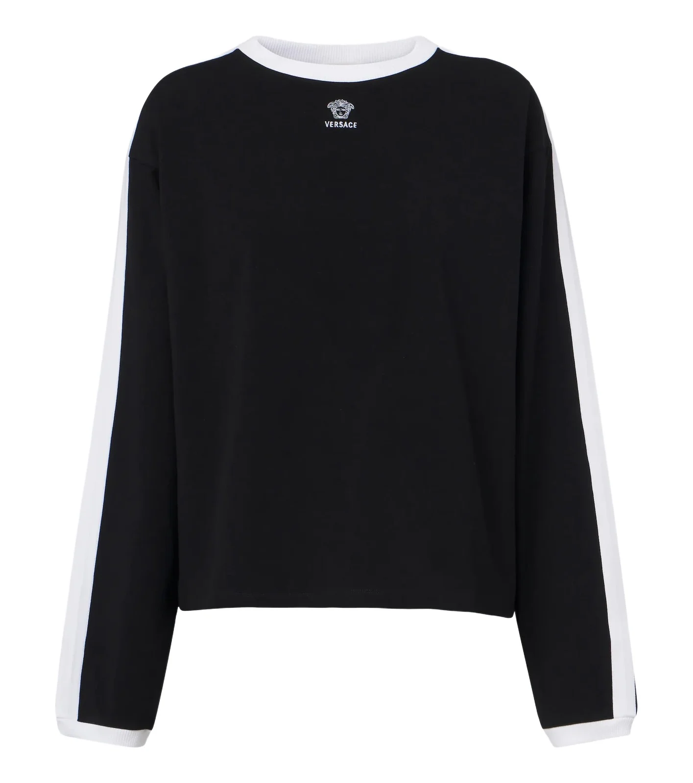 Medusa cotton-blend jersey sweatshirt Medusa cotton-blend jersey sweatshirt