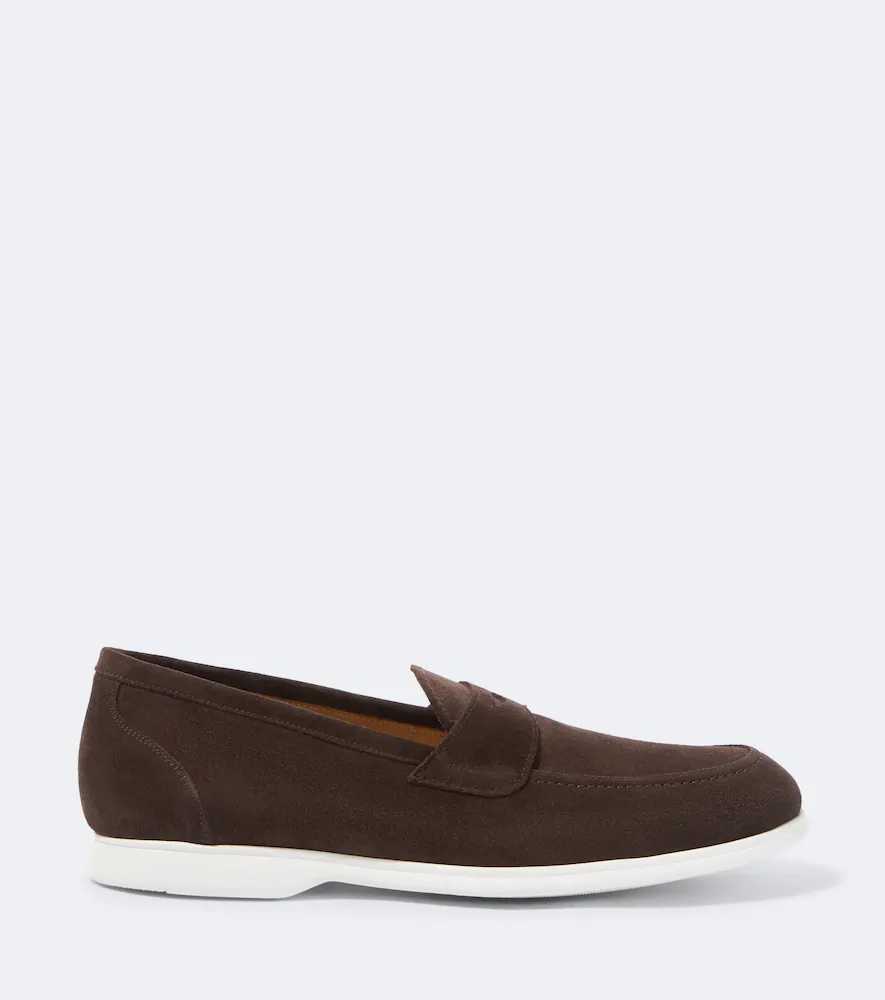 Kiton Suede penny loafers | Thumbnail 5