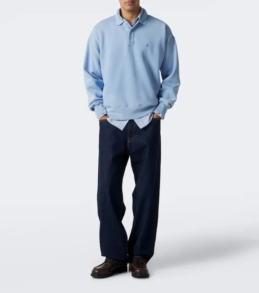 Polo Ralph Lauren Pony cotton-blend polo sweatshirt | Thumbnail 2 Polo Ralph Lauren Pony cotton-blend polo sweatshirt | Thumbnail 2