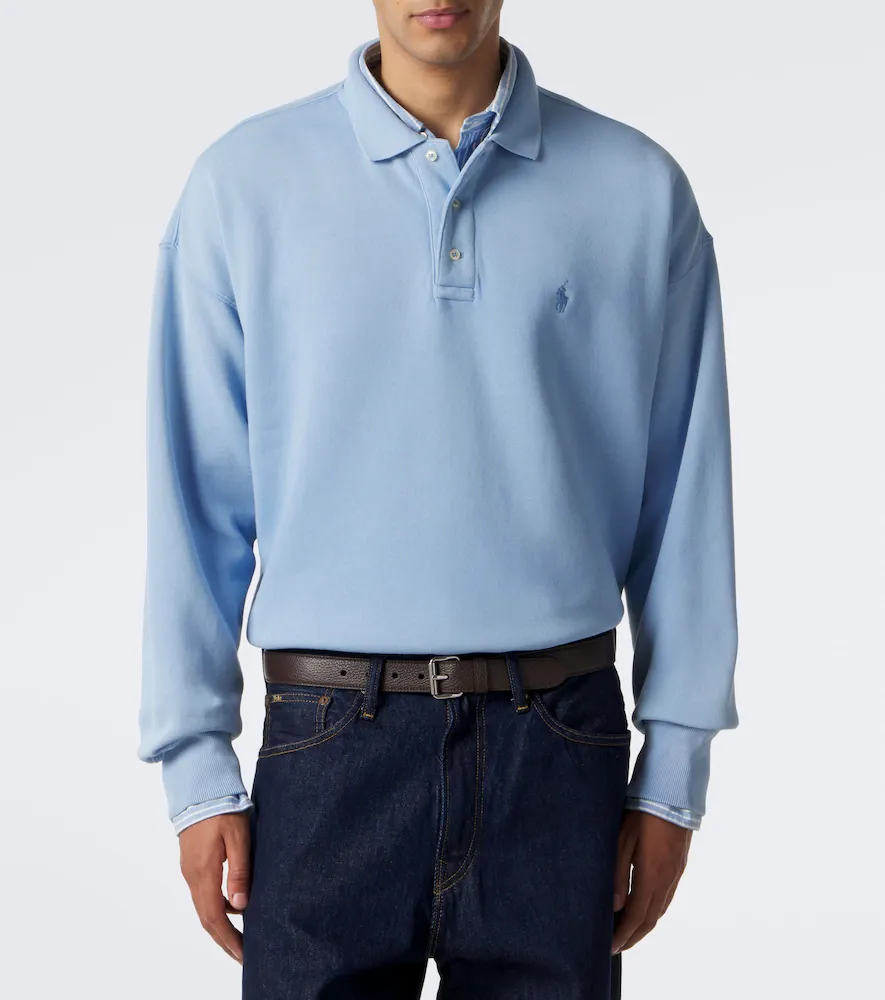 Polo Ralph Lauren Pony cotton-blend polo sweatshirt | Thumbnail 3 Polo Ralph Lauren Pony cotton-blend polo sweatshirt | Thumbnail 3