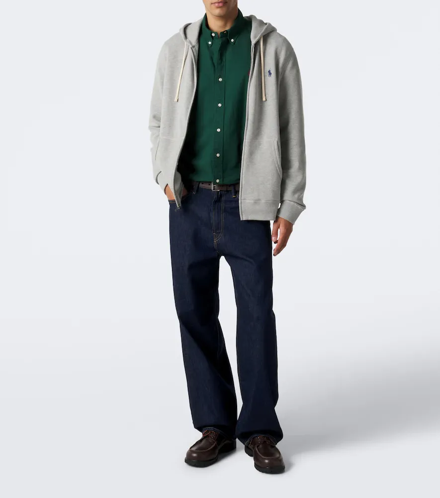 Polo Ralph Lauren Pony cotton-blend fleece zip-up hoodie | Thumbnail 6 Polo Ralph Lauren Pony cotton-blend fleece zip-up hoodie | Thumbnail 6