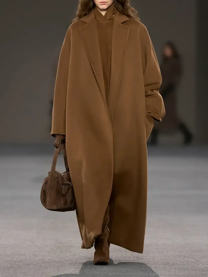 Max Mara Trenna Belted Cashmere-flannel Coat | Thumbnail 6 Max Mara Trenna Belted Cashmere-flannel Coat | Thumbnail 6