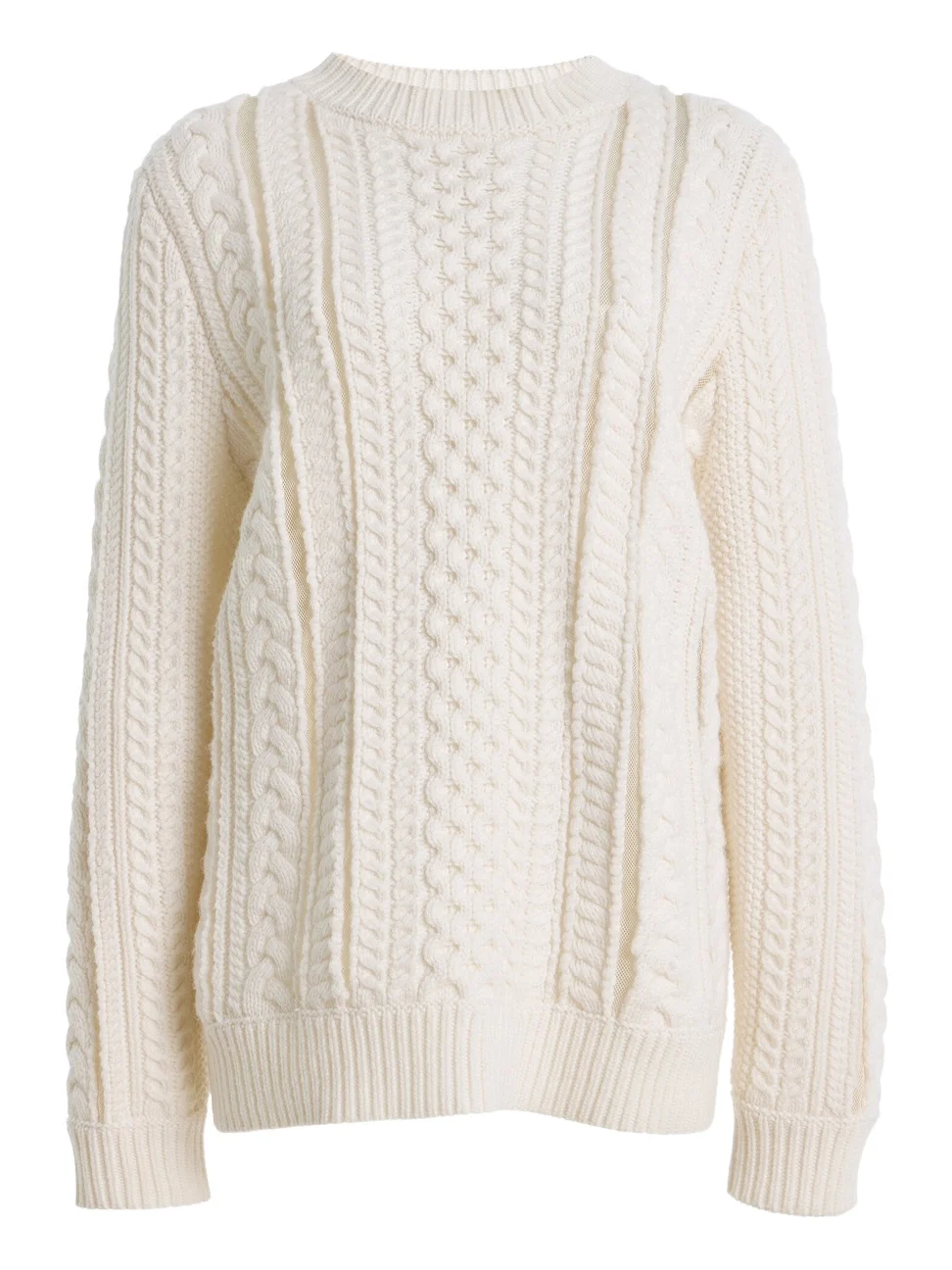 Westal Wool-Cashmere Fisherman Sweater