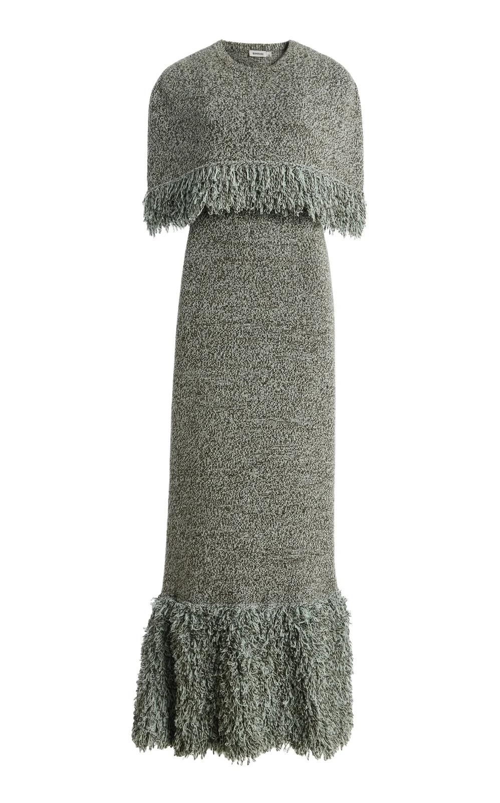 Simkhai Daniela Cape Knit Midi Dress