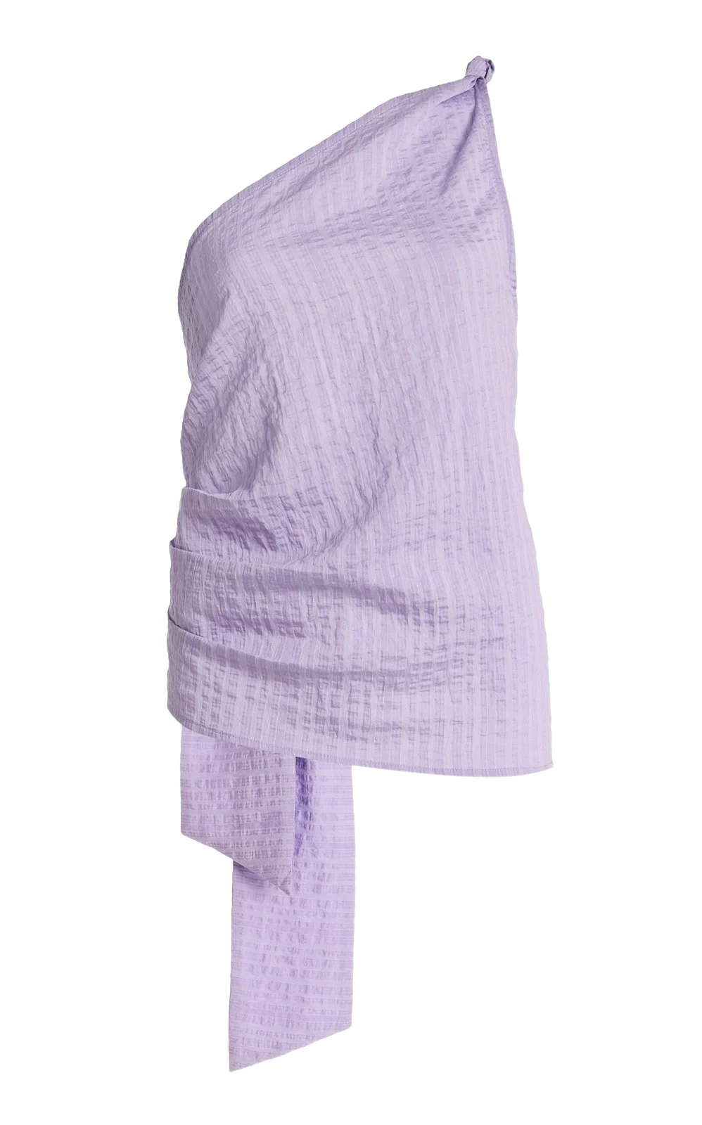 Orta One-Shoulder Striped Top Orta One-Shoulder Striped Top