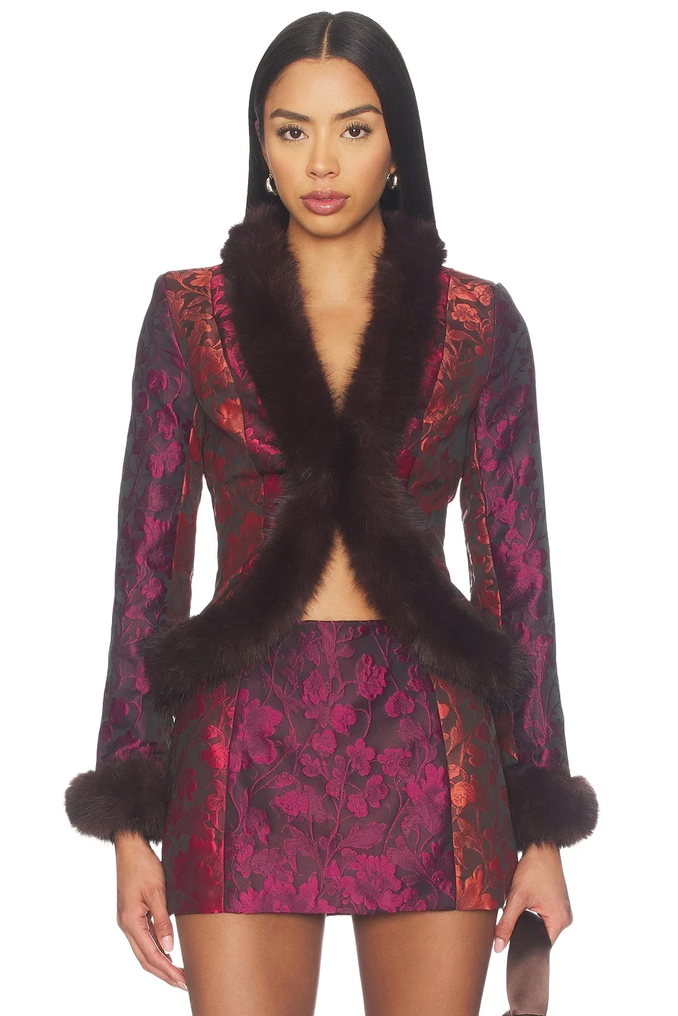 Anya Faux Fur Jacket Anya Faux Fur Jacket