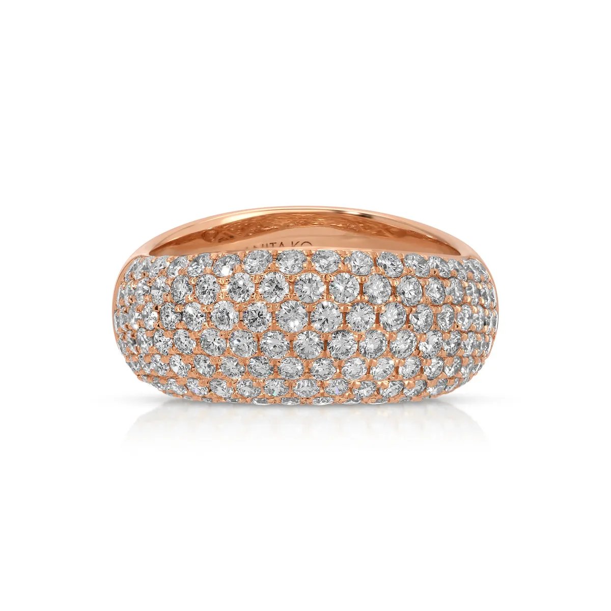 Anita Ko CELESTE DIAMOND WAVE RING | Thumbnail 2