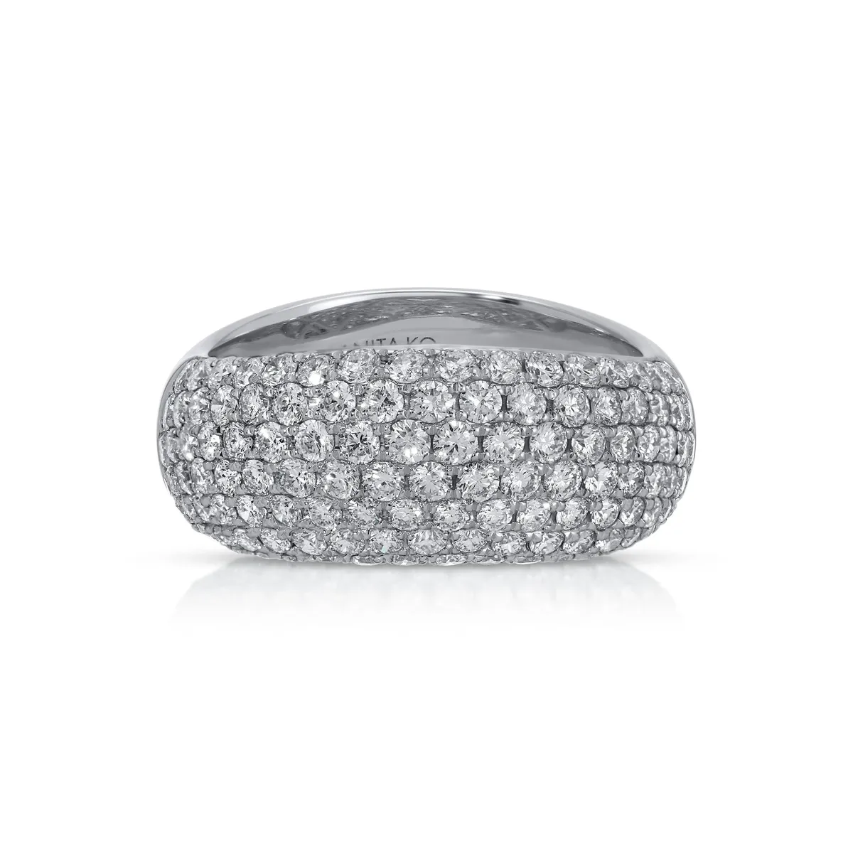 Anita Ko CELESTE DIAMOND WAVE RING | Thumbnail 3