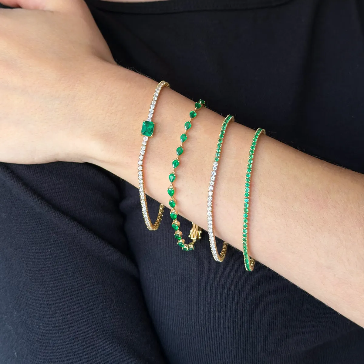 Anita Ko EMERALD HEPBURN BRACELET | Thumbnail 2