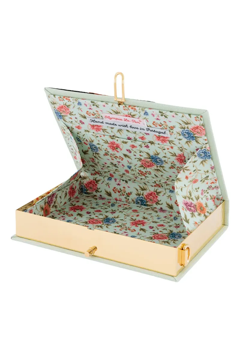 Olympia Le-Tan Mona Lisa Crossbody Book Clutch Bag | Thumbnail 3 Olympia Le-Tan Mona Lisa Crossbody Book Clutch Bag | Thumbnail 3
