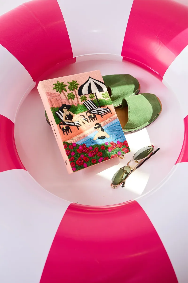 Olympia Le-Tan The Pool Crossbody Book Clutch Bag | Thumbnail 2 Olympia Le-Tan The Pool Crossbody Book Clutch Bag | Thumbnail 2