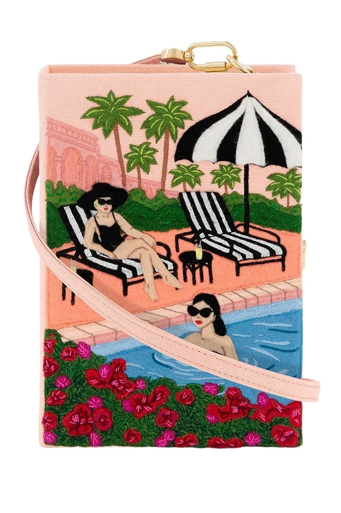 The Pool Crossbody Book Clutch Bag