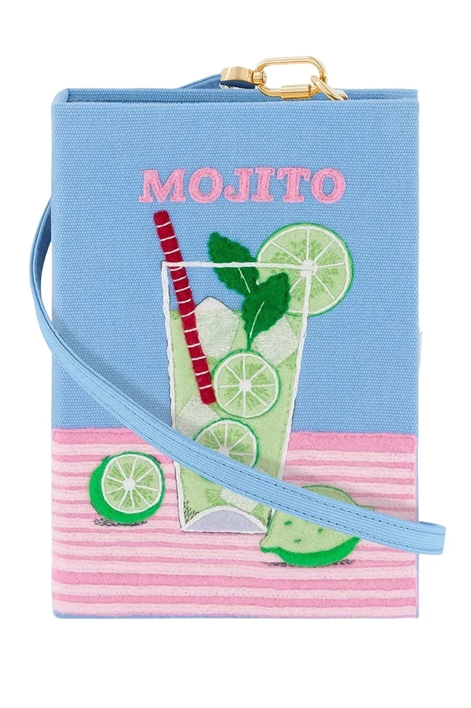 Mojito Crossbody Book Clutch Bag