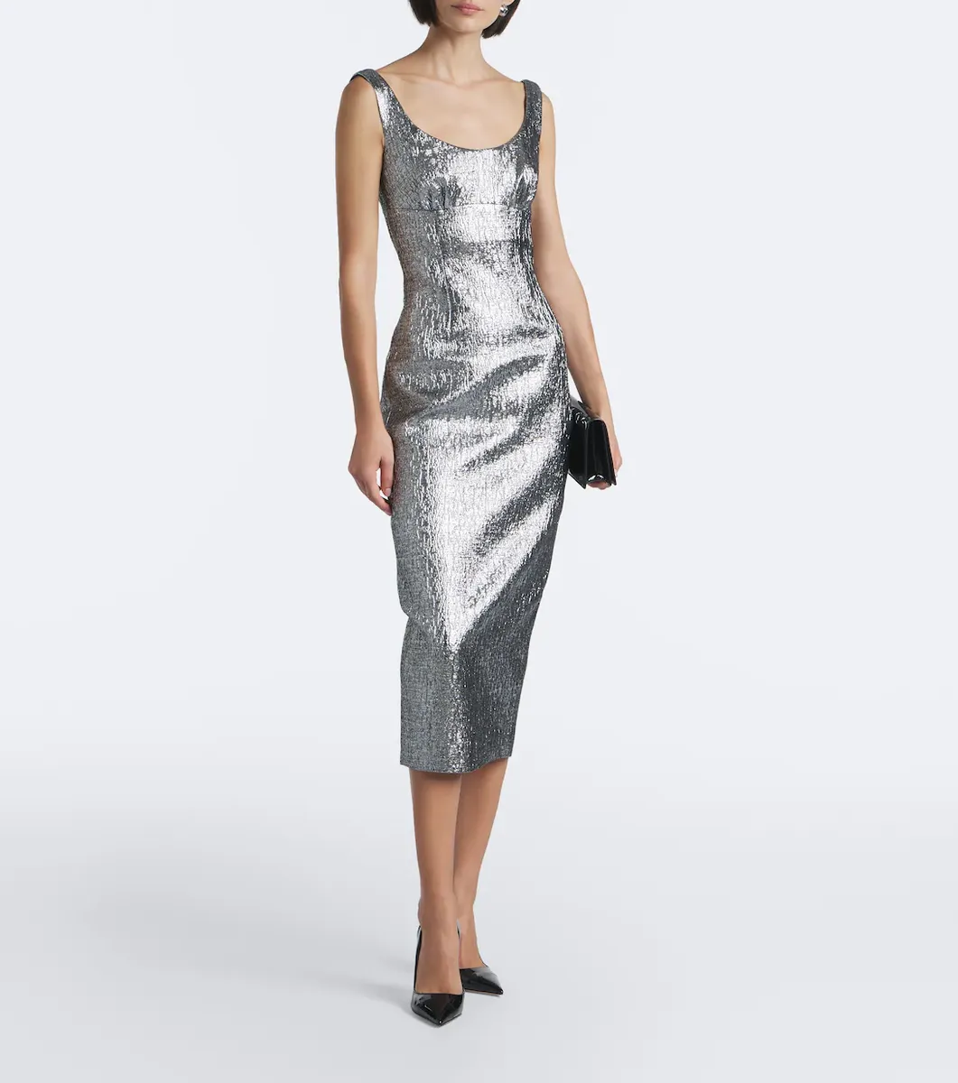 Roland Mouret Jacquard corset dress | Thumbnail 2