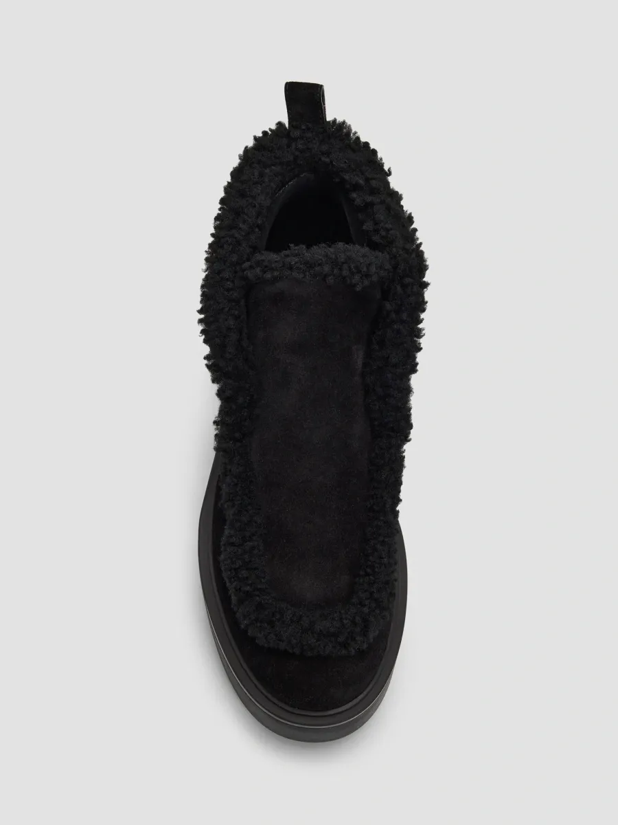 Gianvito Rossi Women's 20MM Suede & Shearling Ankle Boots | Thumbnail 6 Gianvito Rossi Women's 20MM Suede & Shearling Ankle Boots | Thumbnail 6