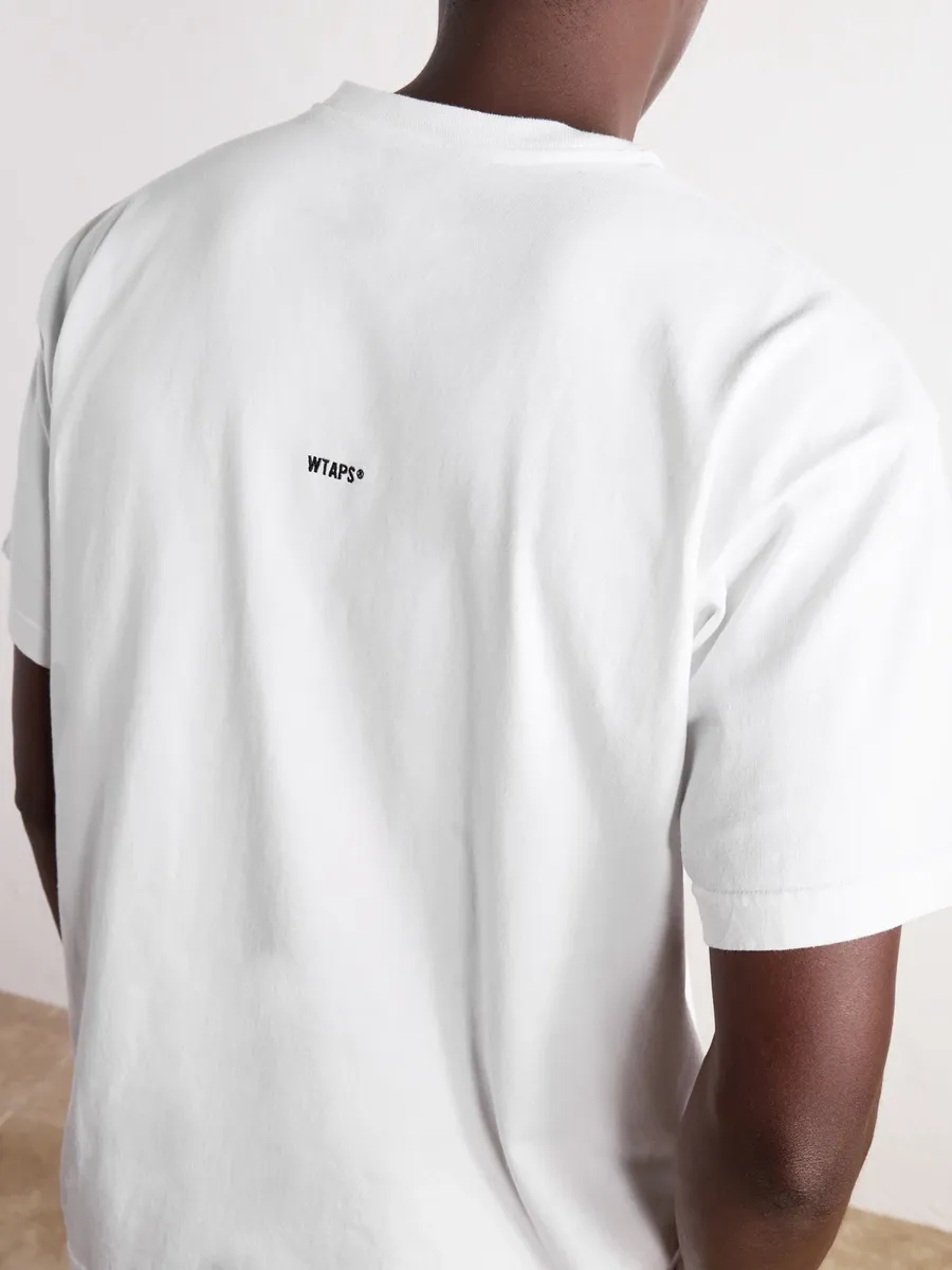 WTAPS Sign-YD Logo-Embroidered Cotton-Jersey T-Shirt - Men | Thumbnail 5