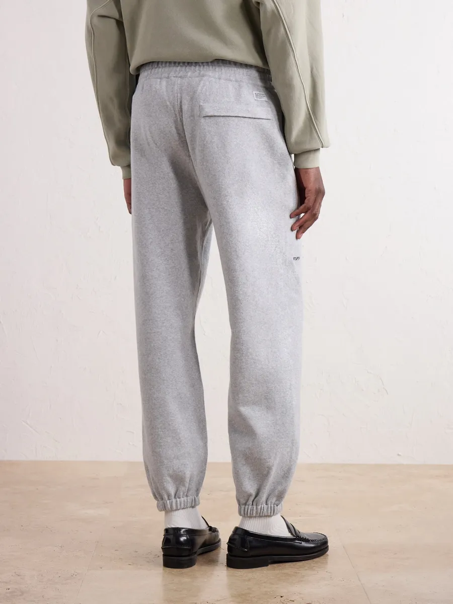 WTAPS Tapered Logo-Embroidered Cotton-Blend Jersey Sweatpants - Men | Thumbnail 4 WTAPS Tapered Logo-Embroidered Cotton-Blend Jersey Sweatpants - Men | Thumbnail 4