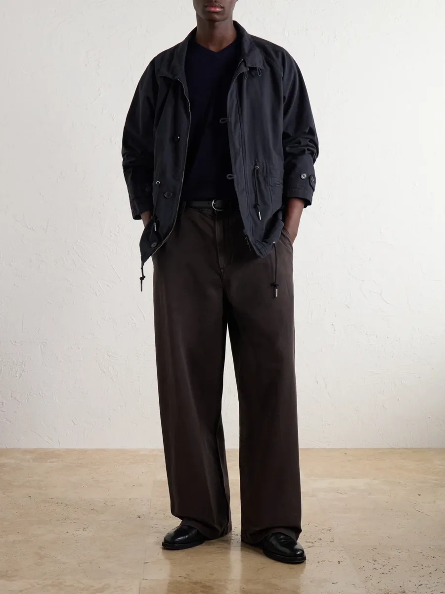 AGOLDE Warwick Wide-Leg Cotton-Twill Trousers - Men | Thumbnail 2 AGOLDE Warwick Wide-Leg Cotton-Twill Trousers - Men | Thumbnail 2
