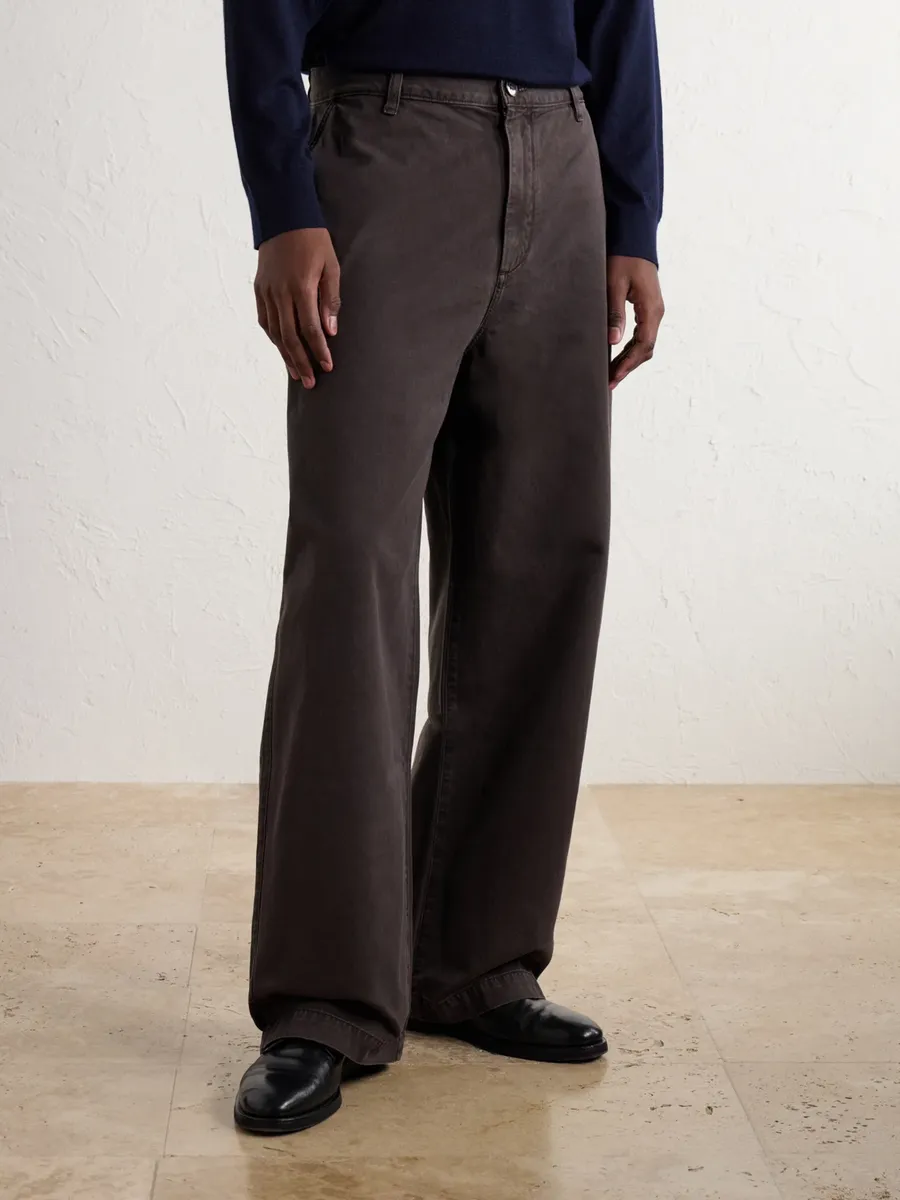 AGOLDE Warwick Wide-Leg Cotton-Twill Trousers - Men | Thumbnail 3 AGOLDE Warwick Wide-Leg Cotton-Twill Trousers - Men | Thumbnail 3