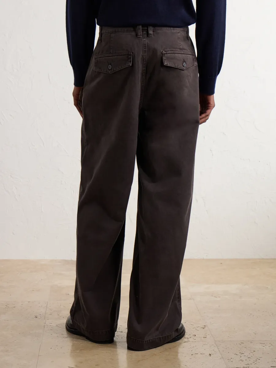AGOLDE Warwick Wide-Leg Cotton-Twill Trousers - Men | Thumbnail 4 AGOLDE Warwick Wide-Leg Cotton-Twill Trousers - Men | Thumbnail 4