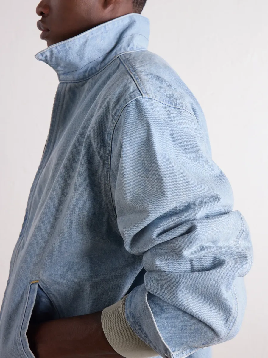 WTAPS Wrecker Logo-Appliquéd Paint-Splattered Denim Jacket - Men | Thumbnail 5 WTAPS Wrecker Logo-Appliquéd Paint-Splattered Denim Jacket - Men | Thumbnail 5