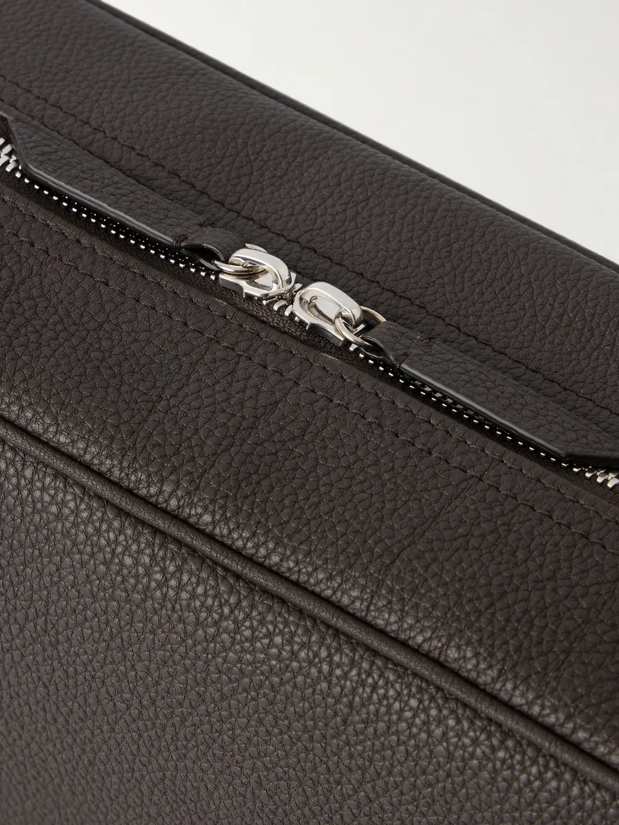 Métier Full-Grain Leather Wash Bag - Men | Thumbnail 3 Métier Full-Grain Leather Wash Bag - Men | Thumbnail 3