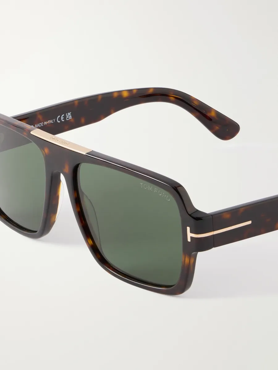 Tom Ford Sean-02 Rectangular-Frame Tortoiseshell Acetate Sunglasses - Men | Thumbnail 3 Tom Ford Sean-02 Rectangular-Frame Tortoiseshell Acetate Sunglasses - Men | Thumbnail 3