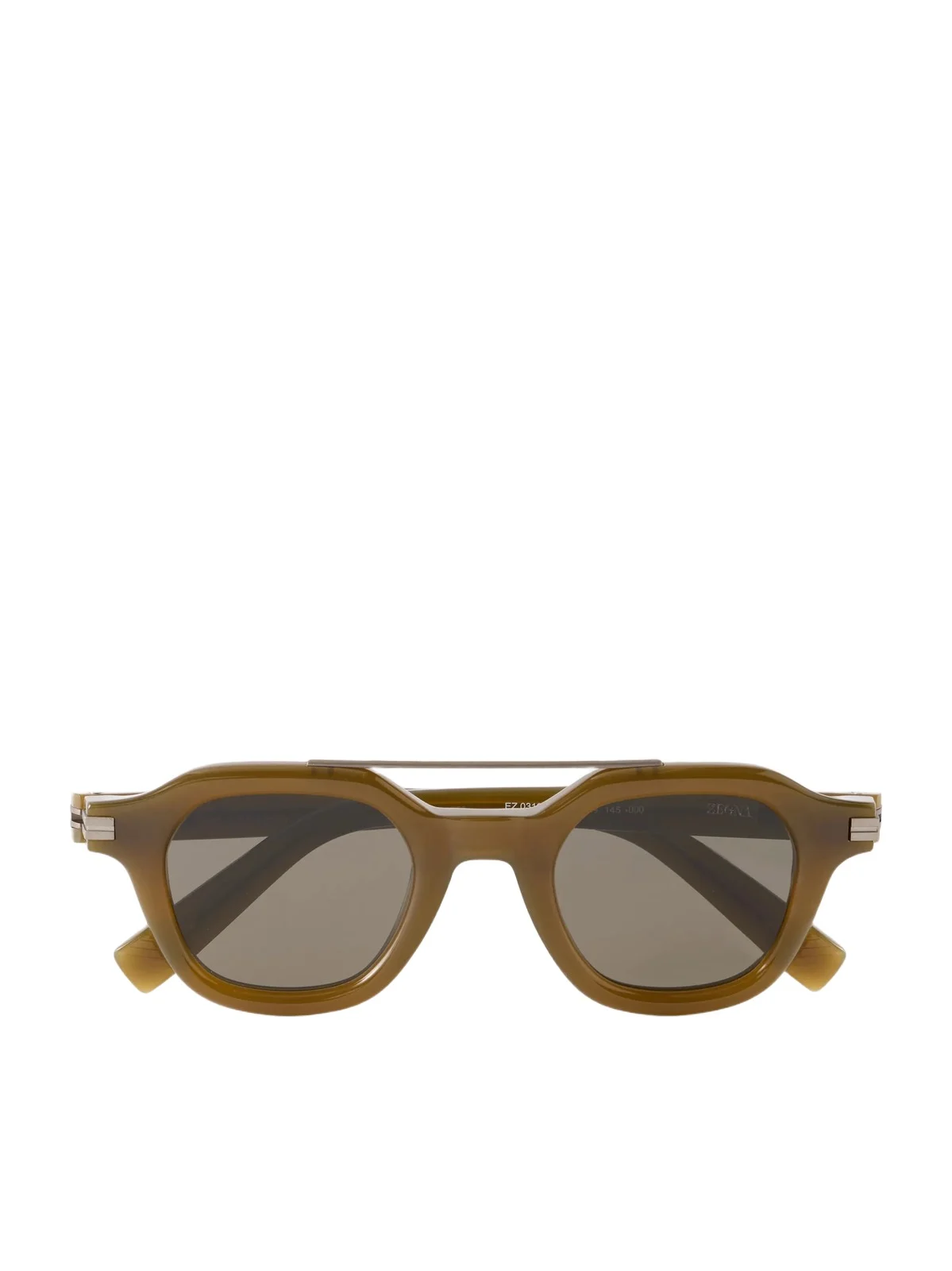 Zegna Aviator-Style Acetate Sunglasses - Men