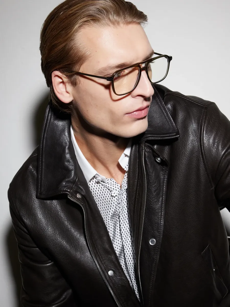 Tom Ford Aviator-Frame Acetate Glasses - Men | Thumbnail 2 Tom Ford Aviator-Frame Acetate Glasses - Men | Thumbnail 2