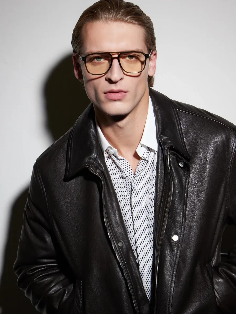 Tom Ford Aviator-Frame Acetate Glasses - Men | Thumbnail 4 Tom Ford Aviator-Frame Acetate Glasses - Men | Thumbnail 4