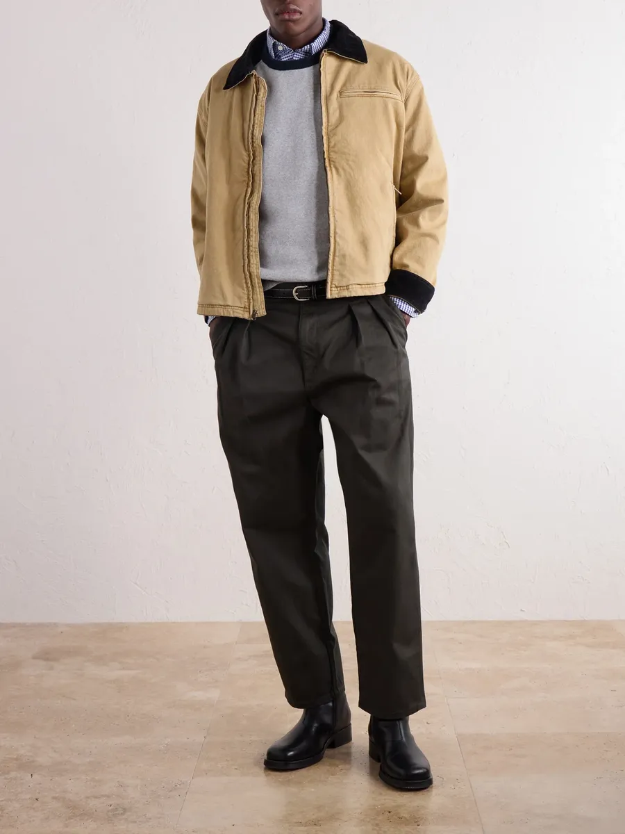 WTAPS Ian Logo-Embroidered Cotton-Blend Sweater - Men | Thumbnail 2