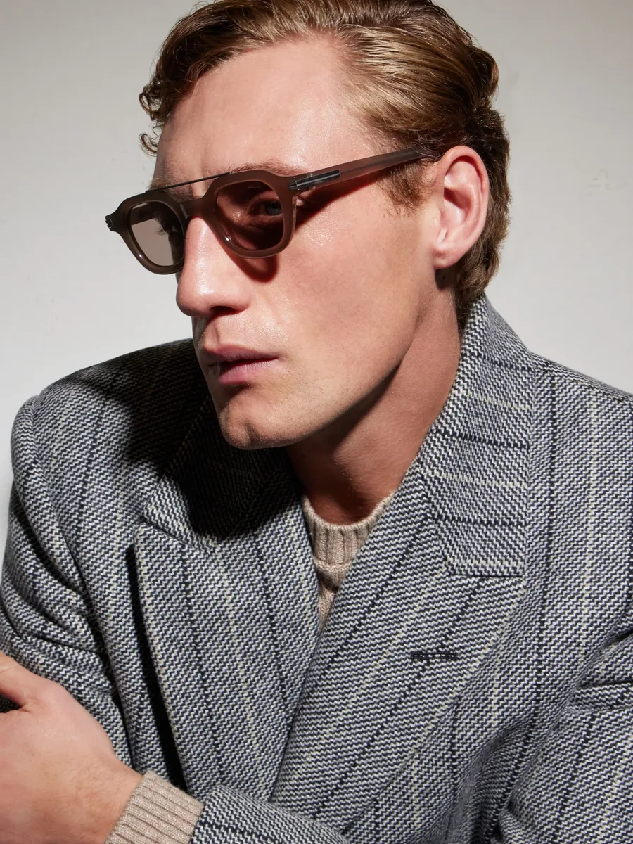 Zegna Aviator-Style Acetate Sunglasses - Men | Thumbnail 2 Zegna Aviator-Style Acetate Sunglasses - Men | Thumbnail 2