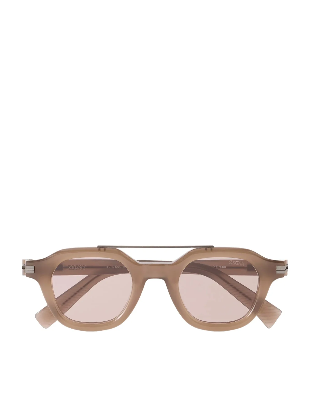 Zegna Aviator-Style Acetate Sunglasses - Men