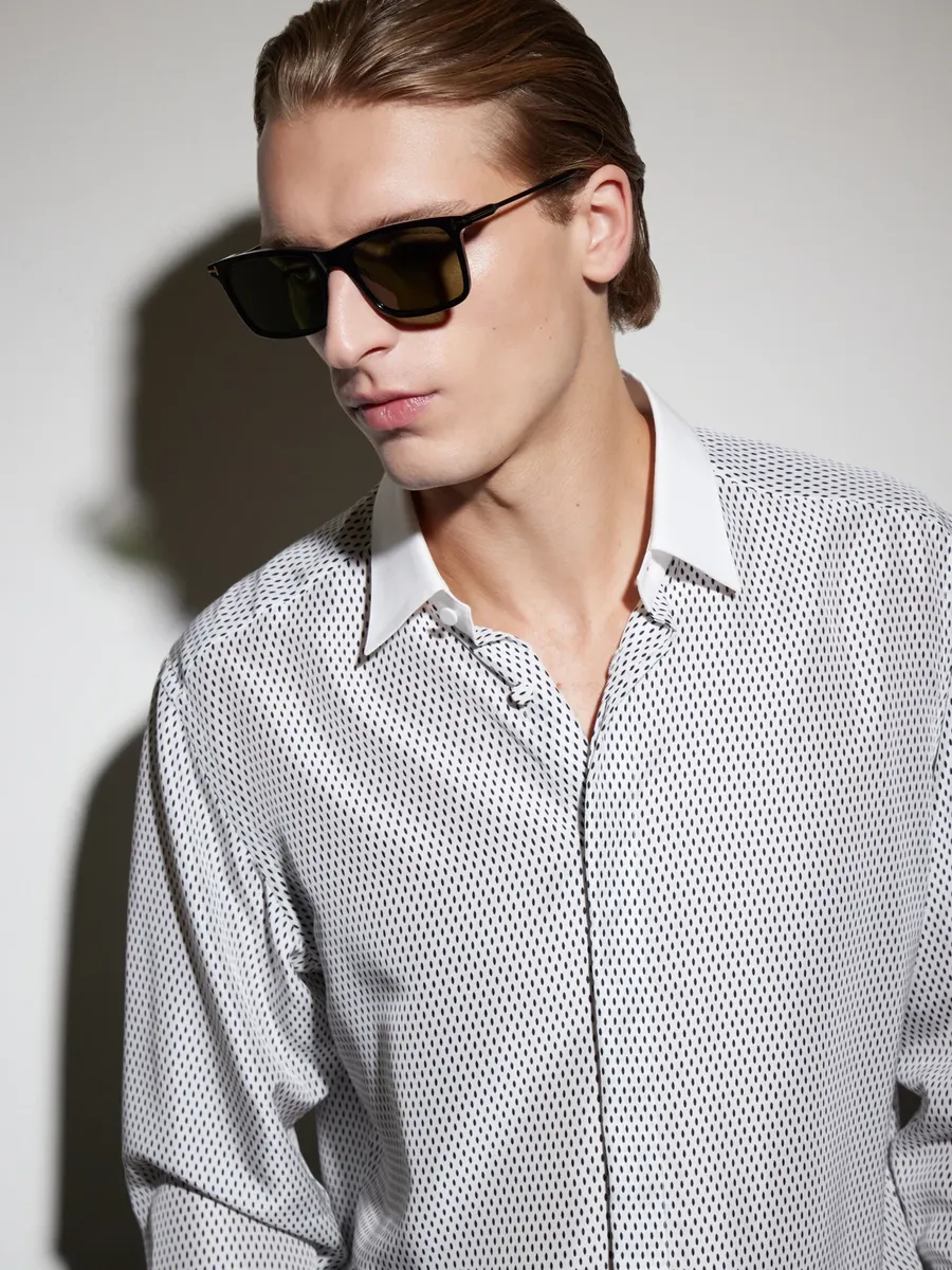 Tom Ford Lee-02 Square-Frame Acetate and Titanium Sunglasses - Men | Thumbnail 2