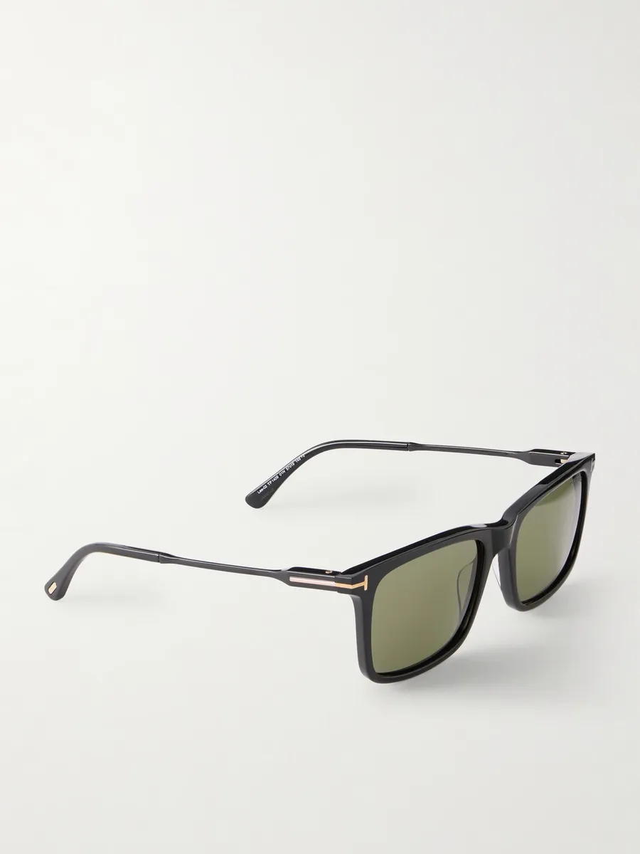 Tom Ford Lee-02 Square-Frame Acetate and Titanium Sunglasses - Men | Thumbnail 4