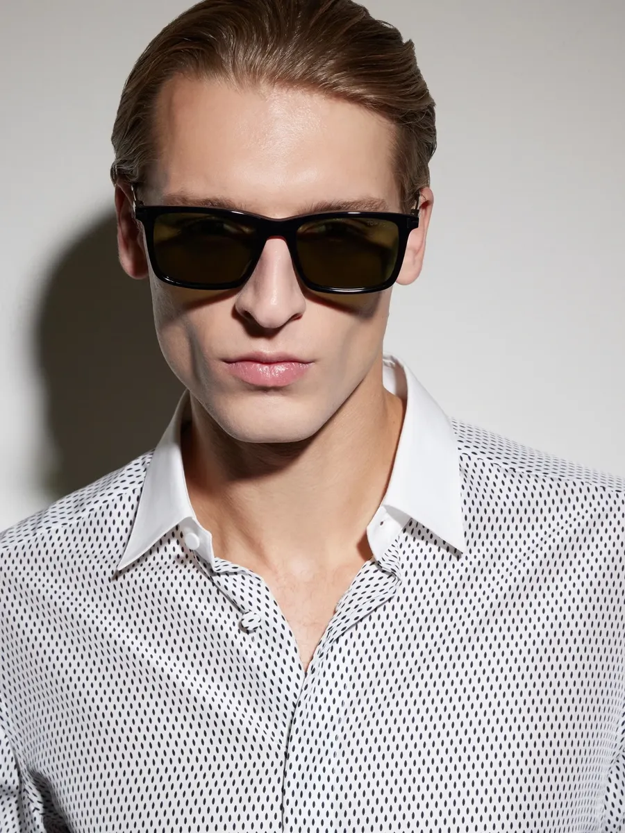 Tom Ford Lee-02 Square-Frame Acetate and Titanium Sunglasses - Men | Thumbnail 5
