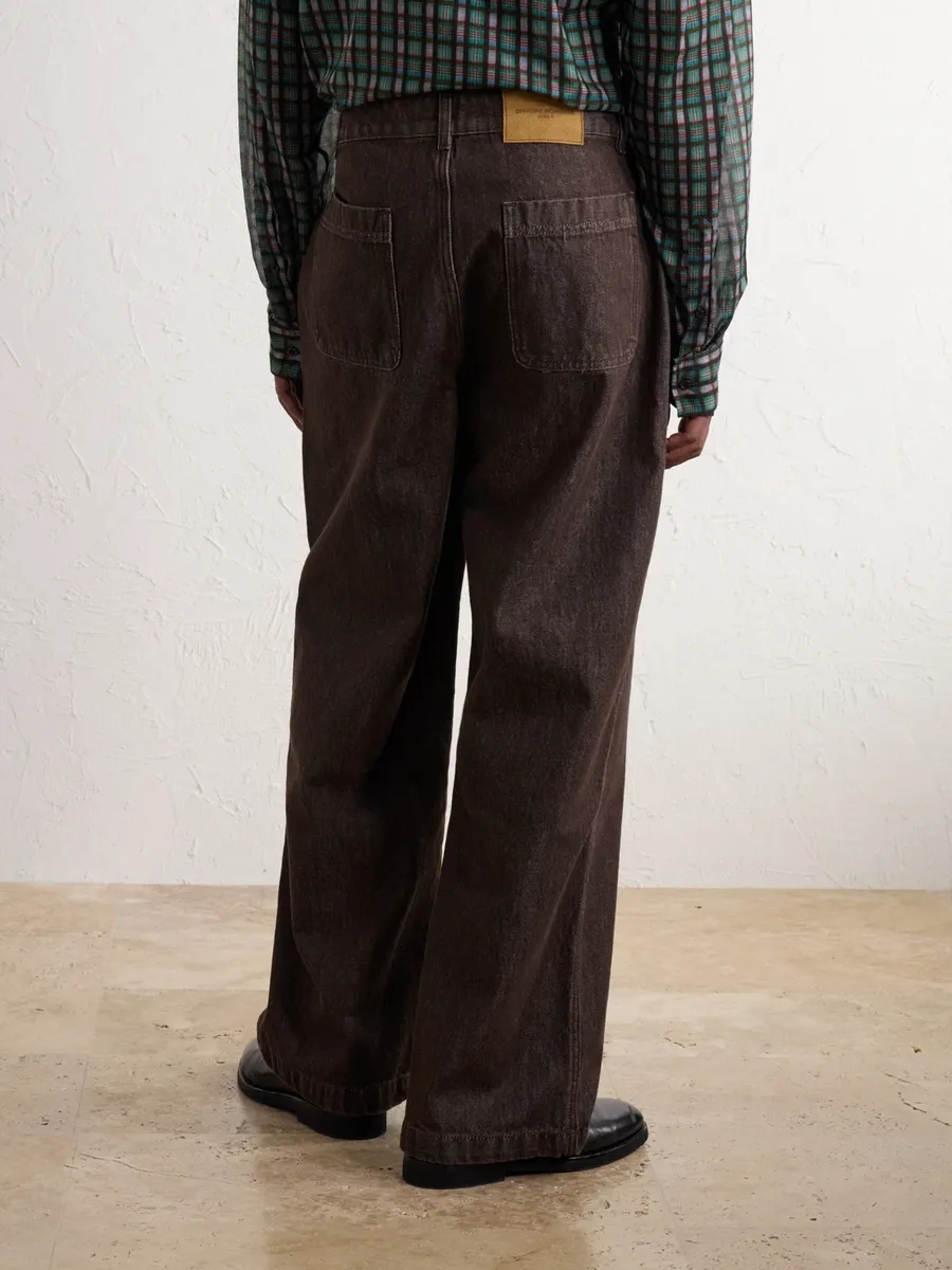 OFFICINE GÉNÉRALE Nemir Straight-Leg Garment-Washed Jeans - Men | Thumbnail 4 OFFICINE GÉNÉRALE Nemir Straight-Leg Garment-Washed Jeans - Men | Thumbnail 4